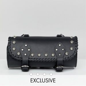 Asos exclusive sacred hawk studded backpack